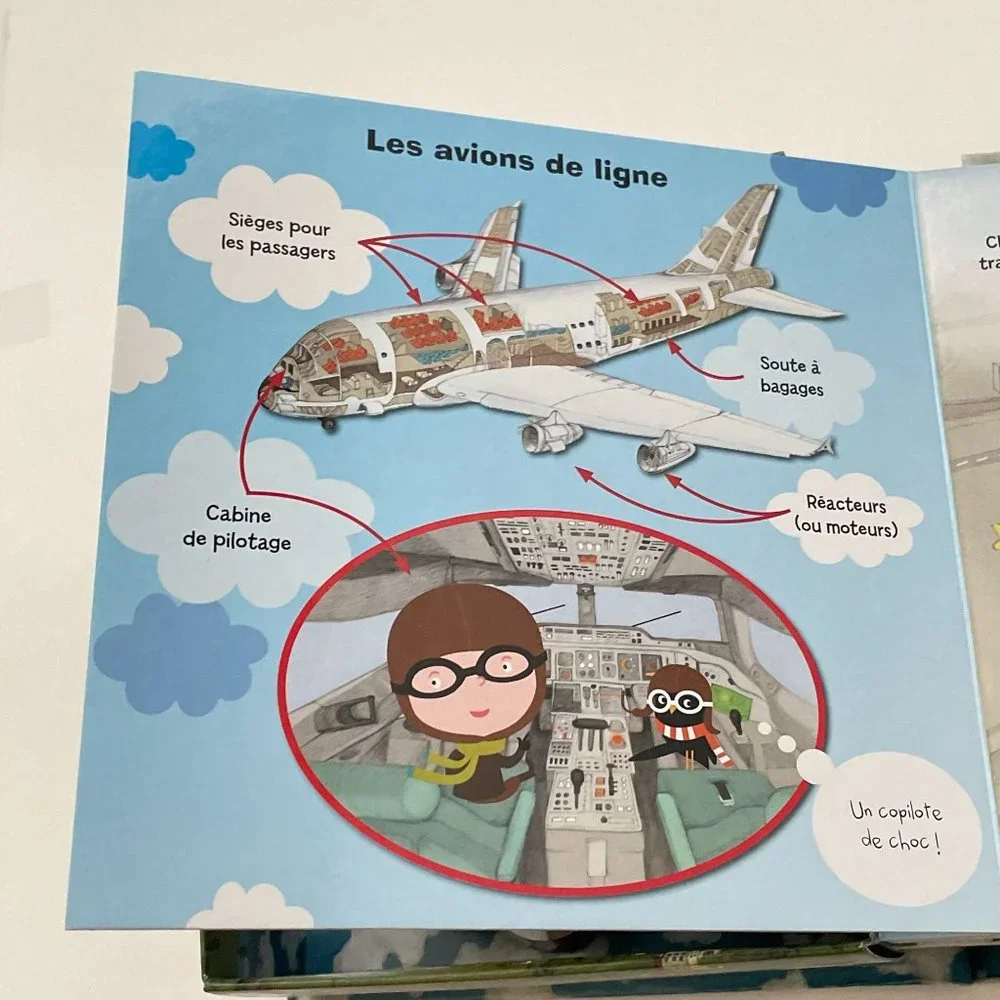 Le Monde Merveilleux Des Avions Children Book French Edition Lucile Galliot 2012